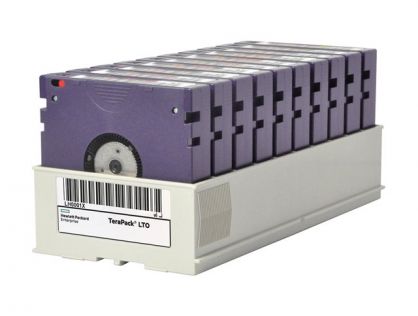 HPE Custom Labeled TeraPack Certified CarbideClean - storage library cartridge magazine