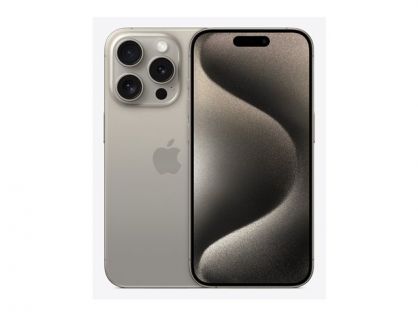 Apple iPhone 15 Pro - natural titanium - 5G smartphone - 128 GB - GSM