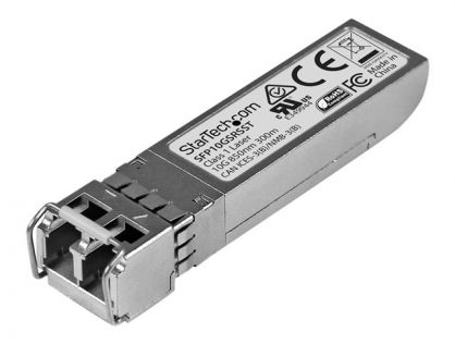 StarTech.com Cisco SFP-10G-SR-S Compatible SFP+ Module, 10GBASE-SR, 10GbE MMF Optic Transceiver, 10GE Gigabit Ethernet SFP+, LC Connector, 300m, 850nm, DDM, Cisco Firepower, ASR9000, C9300 - Lifetime Warranty (SFP10GSRSST) - SFP+ transceiver module - 10Gb
