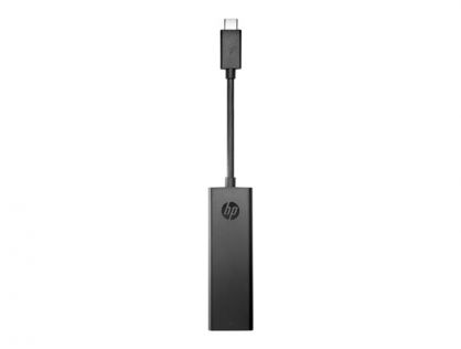 HP - power adapter - USB-C (power only) to DC jack 4.5 mm