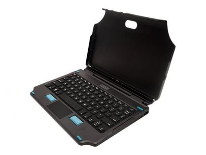 Gamber-Johnson 2-in-1 - keyboard and folio case - with touchpad - QWERTZ - German Input Device