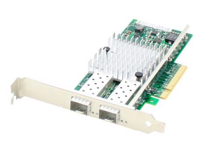 AddOn Intel E10G42BTDA Comparable PCIe NIC - network adapter - PCIe x8 - 10 Gigabit SFP+ x 2