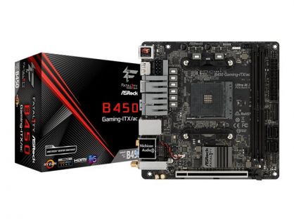 B450 GAMING-ITX/AC AM4 2 DDR4 4XSATA3 M2 PCIE 3 X16 7.1 CH