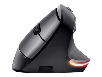 Trust Bayo - vertical mouse - 2.4 GHz - black