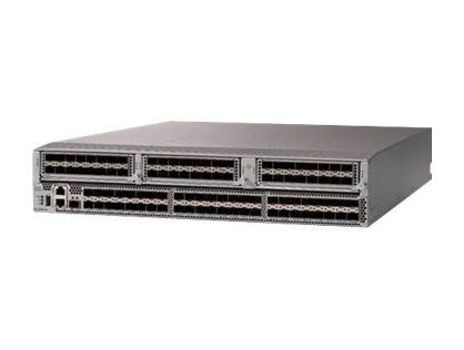 Cisco MDS 9396T - switch - 96 ports - Managed - rack-mountable - with 16 x 32 Gbps Fibre Channel SW SFP+, LC