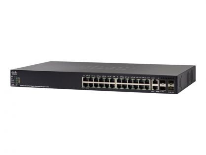 Cisco 550X Series SG550X-24MPP - switch - 24 ports - Managed - rack-mountable