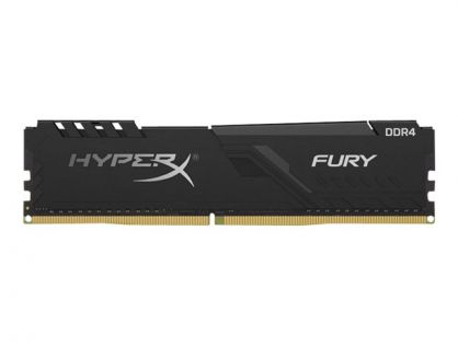 HyperX FURY - DDR4 - kit - 8 GB: 2 x 4 GB - DIMM 288-pin - 3200 MHz / PC4-25600 - CL16 - 1.35 V - unbuffered - non-ECC - black