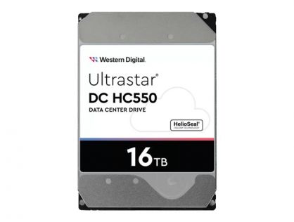 WD Ultrastar DC HC550 WUH721816AL5204 - hard drive - 16 TB - SAS 12Gb/s