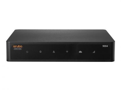HPE Aruba 9004 (RW) - Gateway - 4 ports - GigE - ZigBee, NFC, Bluetooth - cloud-managed - BTO