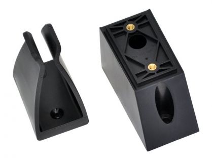 Ergotron Wall Mount Scanner Holder - Bar code scanner holder - black - for P/N: 45-353-026, 45-354-026