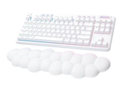 Logitech G G715 - keyboard - tenkeyless - QWERTY - UK - white Input Device