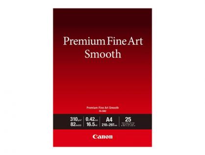Canon Premium Fine Art FA-SM2 - photo paper - smooth - 25 sheet(s) - A4 - 310 g/m²