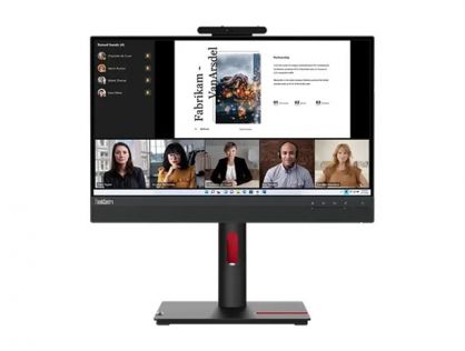 Lenovo ThinkCentre Tiny-in-One 22 Gen 5 - LED monitor - 22" (21.5" viewable) - 1920 x 1080 Full HD (1080p) @ 60 Hz - IPS - 250 cd/m² - 1000:1 - 4 ms - HDMI, DisplayPort - speakers - raven black