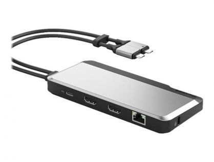 ALOGIC USB-C Super Dock - docking station - USB-C / Thunderbolt 3 - 2 x HDMI - 1GbE