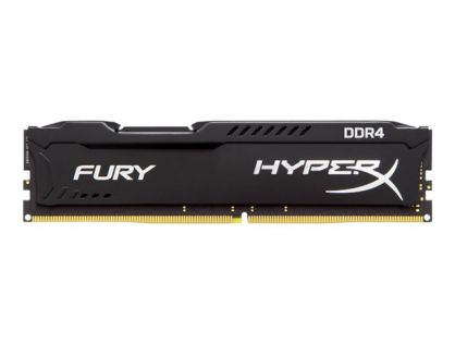 HyperX FURY - DDR4 - 16 GB - DIMM 288-pin - 2666 MHz / PC4-21300 - CL16 - 1.2 V - unbuffered - non-ECC - black