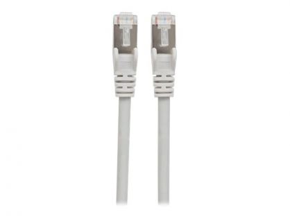 Intellinet Network Patch Cable, Cat6, 30m, Grey, Copper, S/FTP, LSOH / LSZH, PVC, RJ45, Gold Plated Contacts, Snagless, Booted, Lifetime Warranty, Polybag - patch cable - 30 m - grey