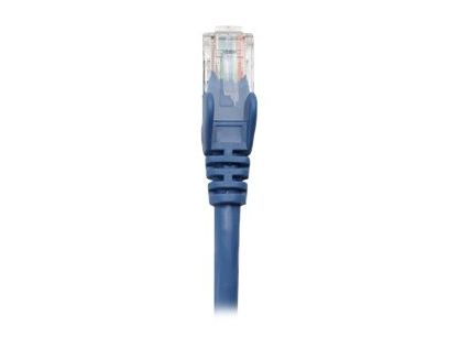 NETWORK CABLE CAT5E CCA 3M BLUE U/UTP SNAGLESS/BOOTED