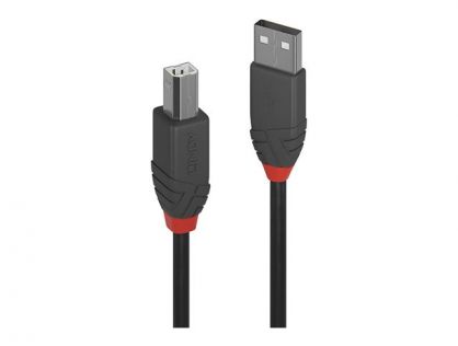 Lindy Anthra Line - USB cable - USB to USB Type B - 50 cm