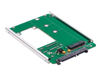 Tripp Lite M.2 NGFF SSD (B-Key) to 2.5in SATA Open Frame Housing Adapter - storage bay adapter