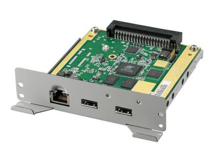 Sharp PN-ZB03W - network / USB adapter - 10/100 Ethernet x 1 + USB 2.0 x 2