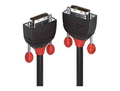 Lindy Black Line - DVI cable - DVI-D to DVI-D - 3 m