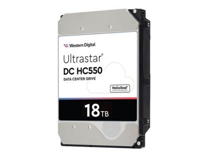WD Ultrastar DC HC550 WUH721818ALE6L1 - hard drive - 18 TB - SATA 6Gb/s