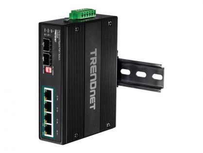 TRENDnet TI-PG62B - switch - 6 ports - unmanaged - TAA Compliant