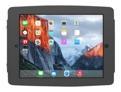 Compulocks iPad Pro 11" (1-4th Gen) Space Enclosure Wall Mount - Enclosure - for tablet - lockable - aluminium - black - screen size: 11" - mounting interface: 100 x 100 mm - wall-mountable - for Apple 11-inch iPad Pro (1st generation, 2nd generation, 3rd