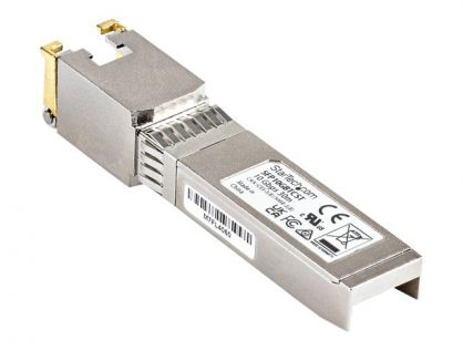 StarTech.com Cisco SFP-10GB-TC Compatible SFP+ Module, 10GBASE-T, SFP to RJ45 Cat6/Cat5e, 10GE Gigabit Ethernet SFP+, RJ-45 (Copper) 30m, Cisco Firepower, ASR1000, ASR9000, 10Gbps SFP+ - Lifetime Warranty (SFP10GBTCST) - SFP+ transceiver module - 10GbE