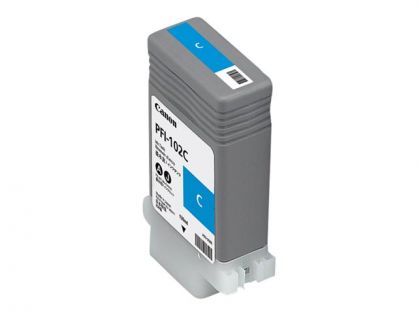 Canon PFI-102 C - cyan - original - ink tank