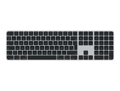 Apple Magic Keyboard with Touch ID and Numeric Keypad - keyboard - QWERTY - Danish - black keys Input Device