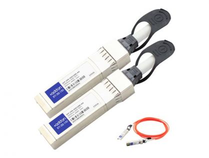 AddOn 10m Cisco Compatible SFP+ AOC - Direct attach cable - SFP+ to SFP+ - 10 m - fibre optic - for Cisco Catalyst 3560, 3850, Nexus 93XX, ONE Nexus 93XX, UCS 5108 Blade Server Chassis