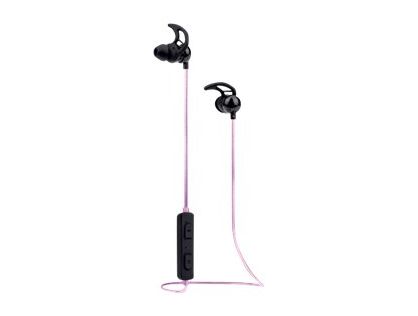Manhattan Bluetooth In-Ear Headset (Clearance Pricing), Multi Coloured Cable Light, Omnidirectional Mic, Integrated Controls, Ear Hook for Secure Fit, 5 hour usage time (approx), Max Range 10m, Bluetooth v4.0, Rainproof, USB-A charging cable incl, 3 Year 