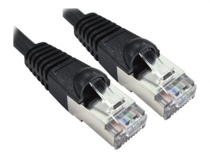Cables Direct patch cable - 25 cm - black