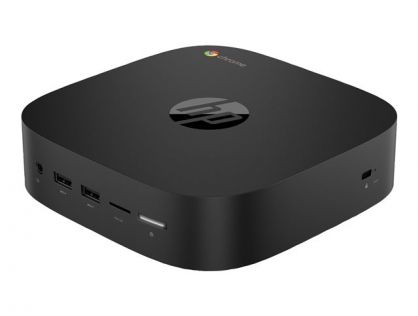 HP Chromebox G2 - Mini - 1 x Core i7 8650U / 1.9 GHz - RAM 8 GB - SSD 32 GB - UHD Graphics 620 - GigE - WLAN: 802.11a/b/g/n/ac, Bluetooth 4.2 - Chrome OS - monitor: none - sparkling black