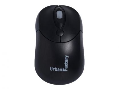 Urban Factory Big Crazy Mouse - mouse - USB - black