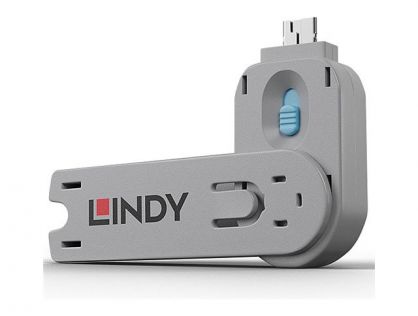 USB TYPE A PORT BLOCKER KEY BLUE