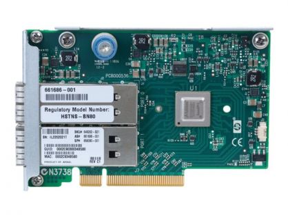 HPE InfiniBand FDR/EN 10/40Gb Dual Port 544QSFP - network adapter - PCIe 3.0 x8 - 2 ports