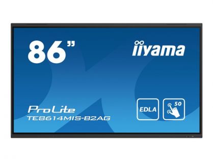 iiyama ProLite TE8614MIS-B2AG 86" LED-backlit LCD display - 4K - for digital signage / interactive communication
