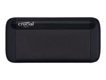Crucial X8 - SSD - 2 TB - external (portable) - USB 3.2 Gen 2 (USB-C connector)