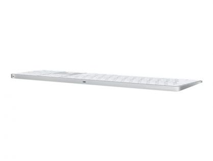 Apple Magic Keyboard with Touch ID and Numeric Keypad - keyboard - QWERTY - Ukrainian - white keys Input Device