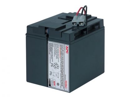 APC Replacement Battery Cartridge #7 - UPS battery - 1 x battery - Lead Acid - black - for P/N: SMT1500C, SMT1500CNC, SMT1500CUS, SMT1500I-AR, SMT1500IC, SMT1500NC, SMT1500X93