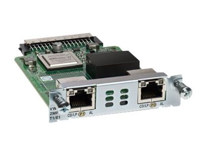 Cisco Third-Generation 2-Port T1/E1 Multiflex Trunk Voice/WAN Interface Card - expansion module - EHWIC - T1/E1 x 2