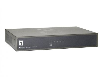 LevelOne FEP-0812 - switch - 8 ports - unmanaged - rack-mountable