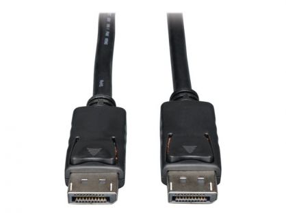 Eaton Tripp Lite Series DisplayPort Cable with Latching Connectors, 4K 60 Hz (M/M), Black, 3 ft. (0.91 m) - DisplayPort cable - 91 cm