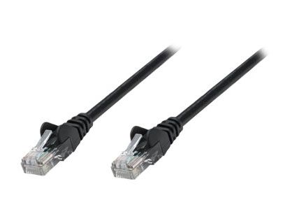 NETWORK CABLE CAT5E CCA 3M BLACK U/UTP SNAGLESS/BOOTED