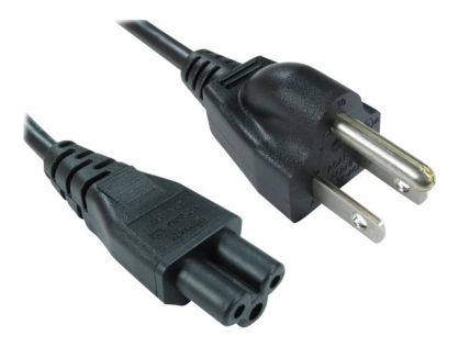 Cables Direct - power cable - IEC 60320 C5 to NEMA 5-15 - 2 m
