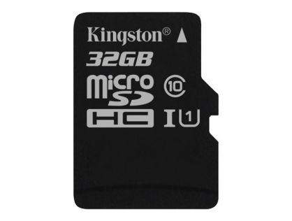 Kingston Canvas Select - flash memory card - 32 GB - microSDHC UHS-I