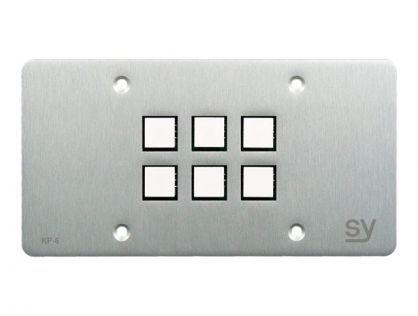 SY KP6 button panel - anodized
