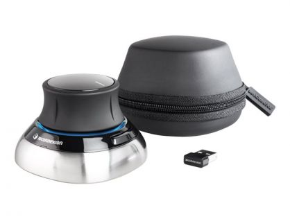 3Dconnexion SpaceMouse Wireless - 3D mouse - 2 buttons - wireless, wired - 2.4 GHz - USB wireless receiver